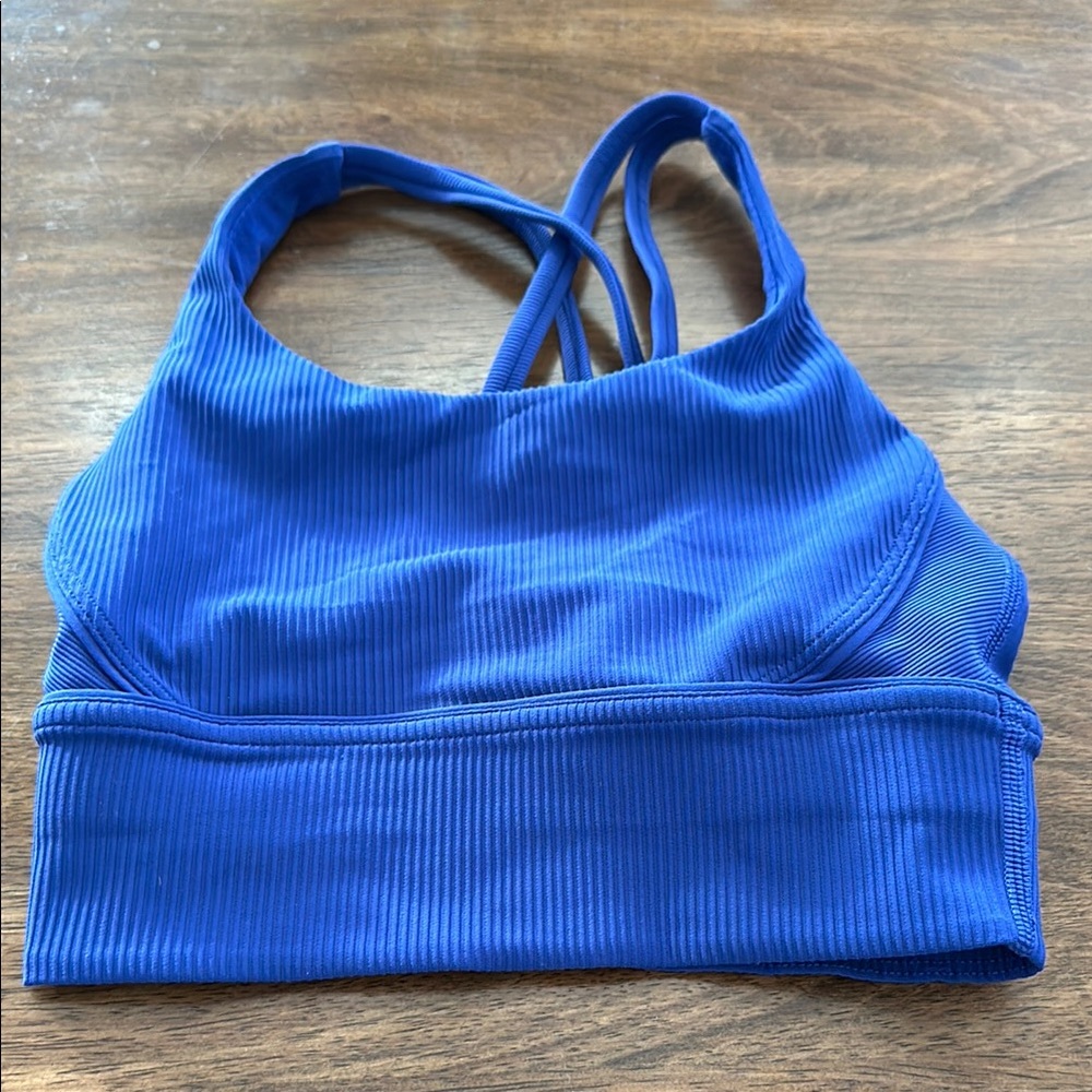 lululemon athletica Blue Sports Bra